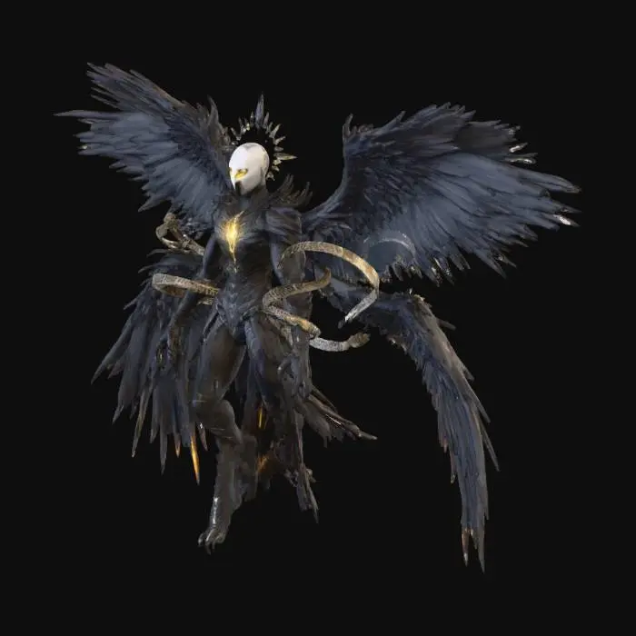 3D model for Shadow Seraph
