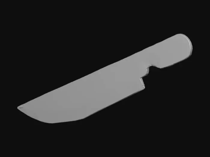 3D model for Knife