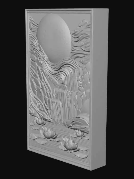 3D model for Moonlit Serenity