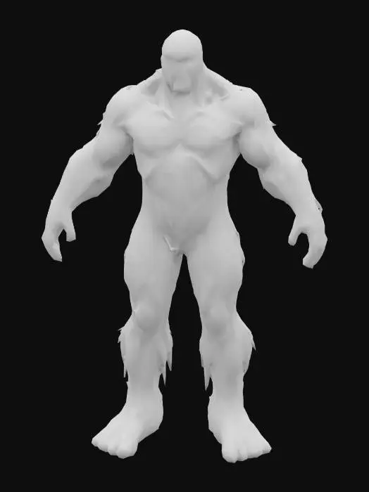 3D model for Swamp Guardian