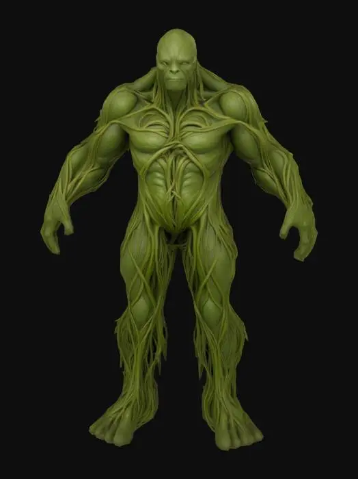 3D model for Swamp Guardian