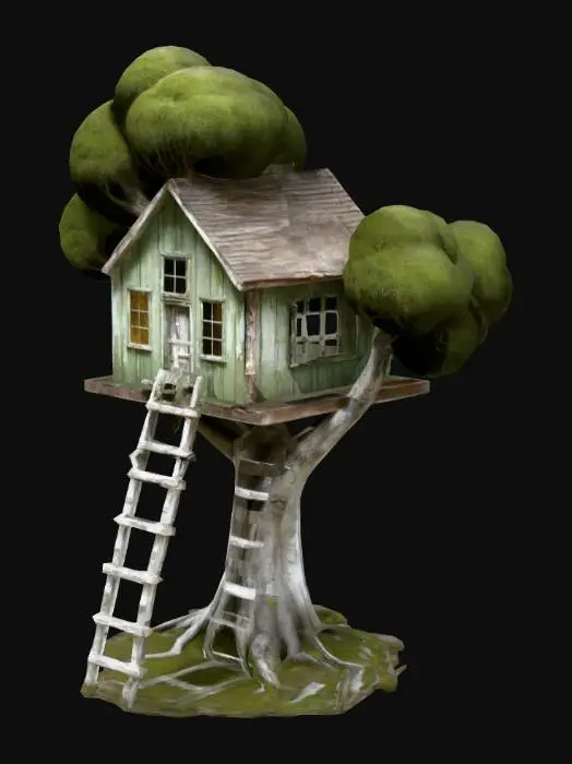 3D model for Treehouse Sanctuary