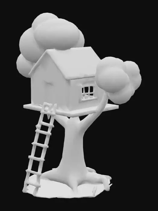 3D model for Treehouse Sanctuary