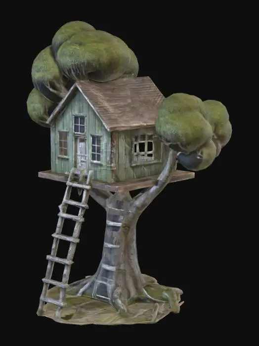 3D model for Treehouse Sanctuary
