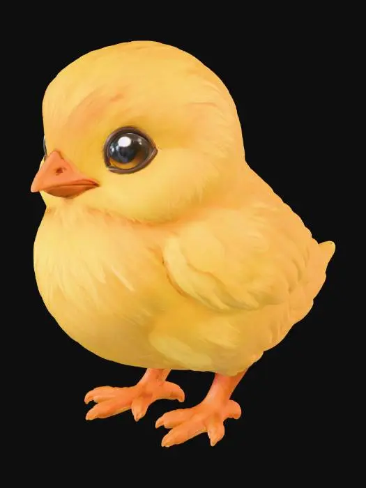 3D model for Charming Chick