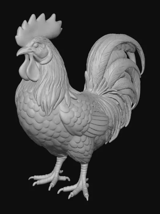 3D model for Rooster Elegance