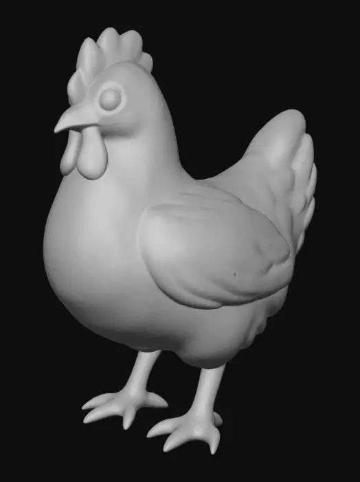 3D model for Meadow Chicken