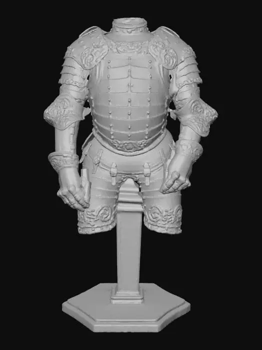 3D model for Gallant Armor Display