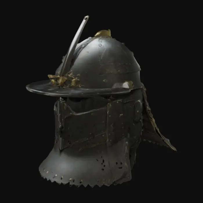 3D model for Hussar Helmet