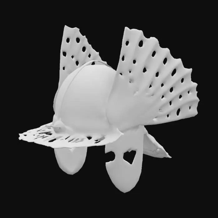 3D model for Hussar Winged Helmet