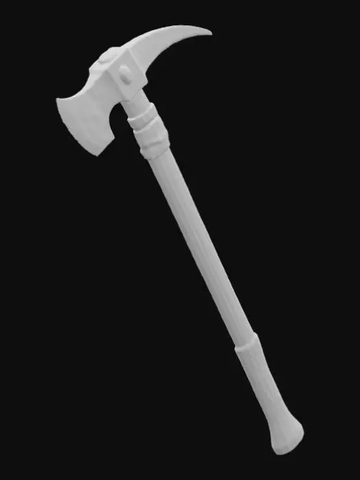 3D model for picareta de mineração para jogo mmorpg