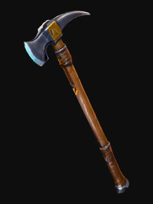 3D model for picareta de mineração para jogo mmorpg