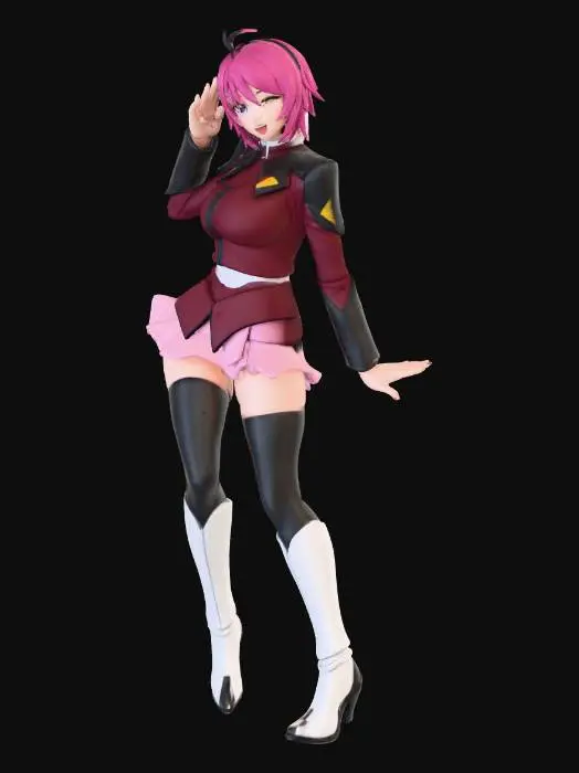 3D model for Lunamaria Hawke