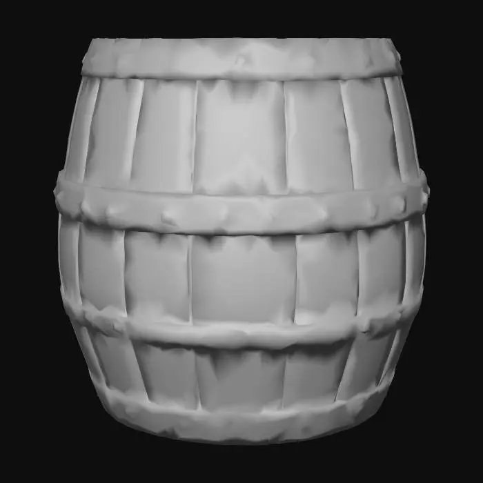 3D model for bir varil
