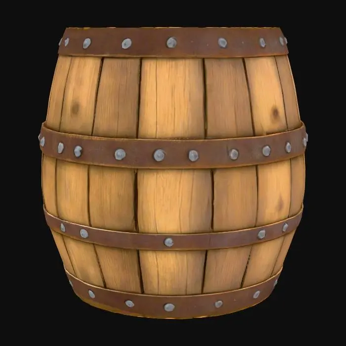 3D model for bir varil
