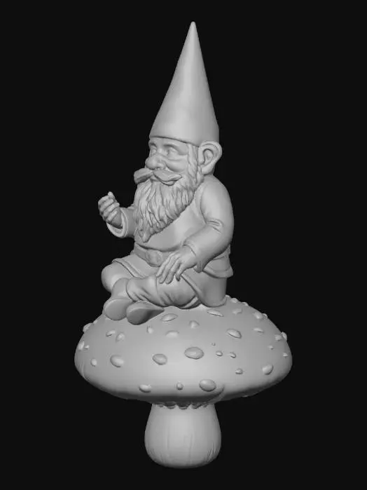 3D model for Gnome on Toadstool