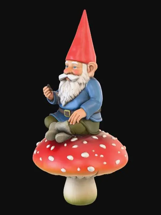 3D model for Gnome on Toadstool