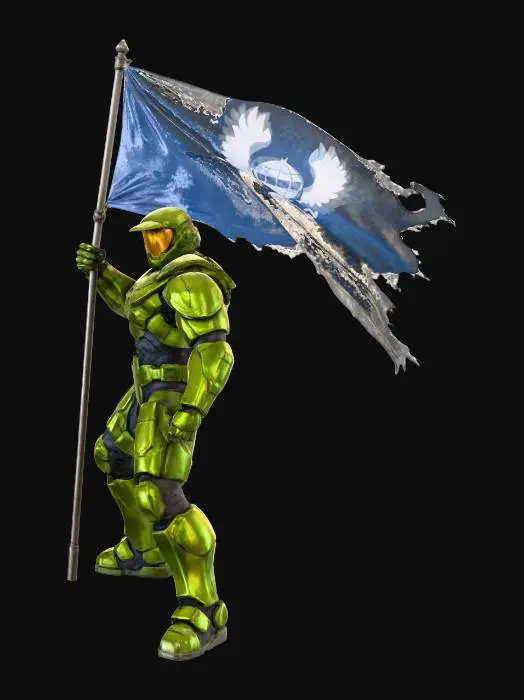 3D model for Spartan Victory