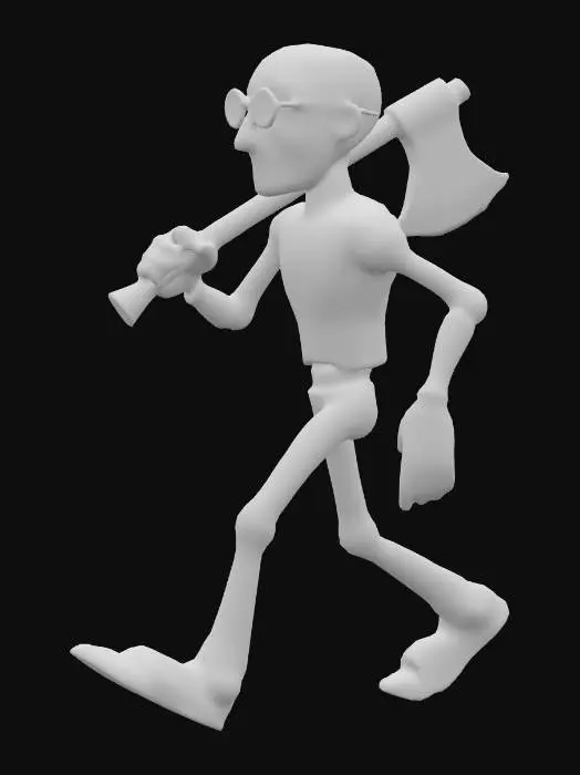 3D model for Axeman Automaton