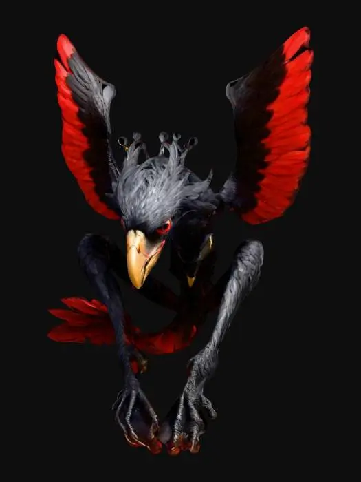3D model for Winged Creature of Whimsy