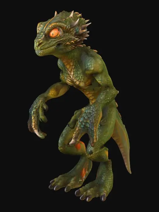 3D model for fotoralistisch, gruselig, giftige reptilirnhaut, schuppig
high quality, supfmonster ,glühende augen