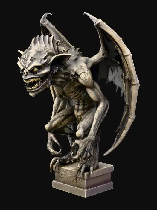 3D model for Wasserspeier im Stil von H.P.Lovecraft