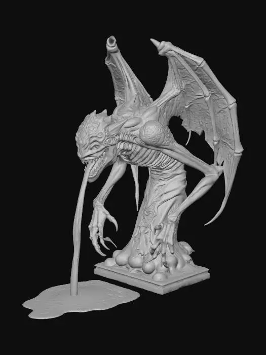 3D model for Wasserspeier im Stil von H.P.Lovecraft