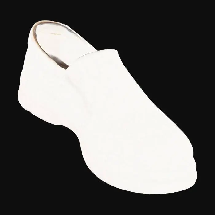 3D model for White Slip-On safety Shoe