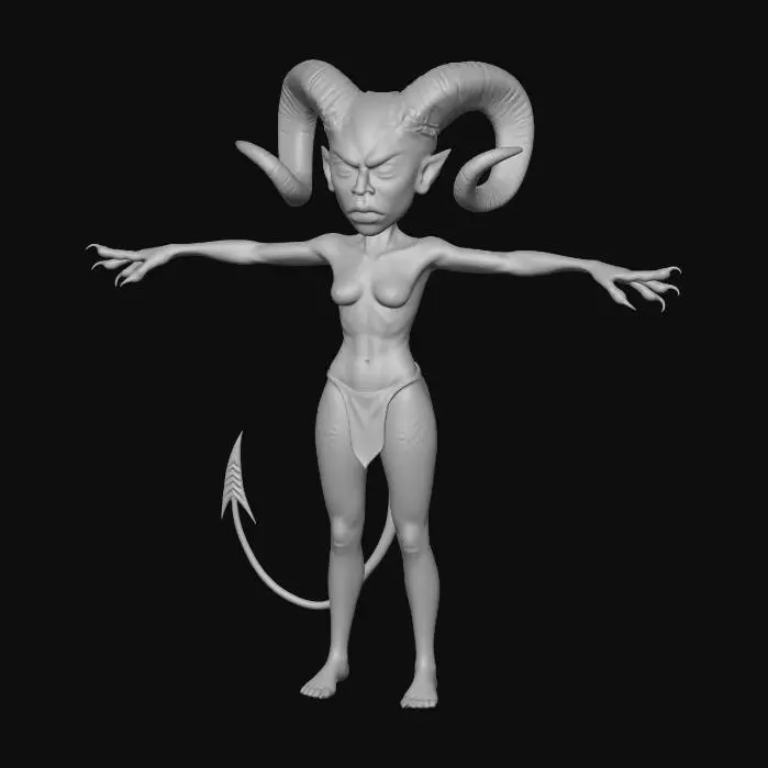 3D model for Infernal Guardian