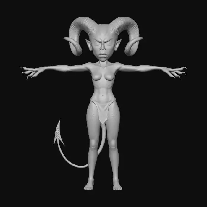 3D model for Infernal Guardian