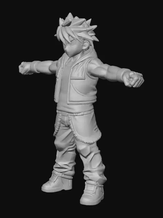 3D model for Street Warrior
