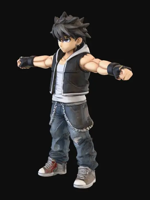 3D model for Street Warrior