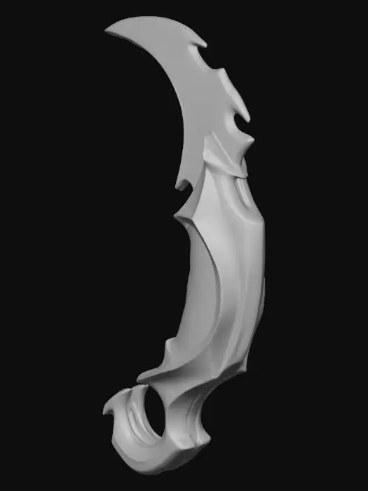 3D model for Shadow Blade