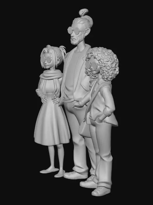 3D model for Trio