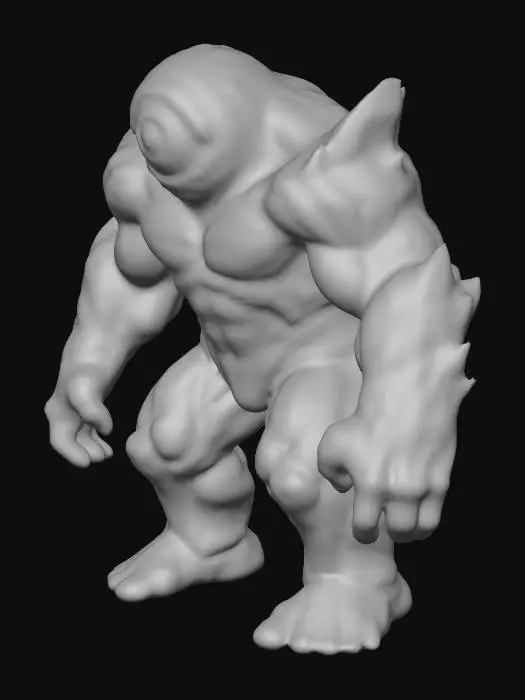 3D model for Stone Cyclops