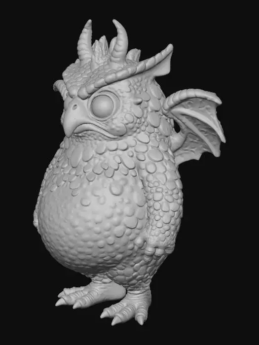 3D model for Glimmerhorn Guardian