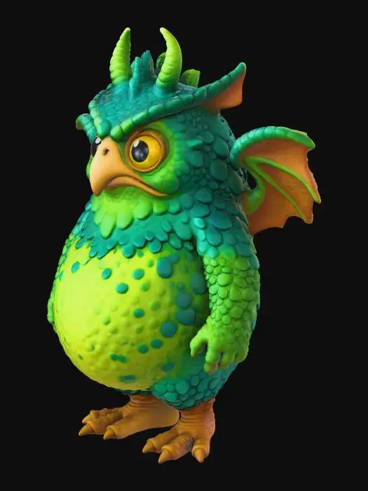 3D model for Glimmerhorn Guardian