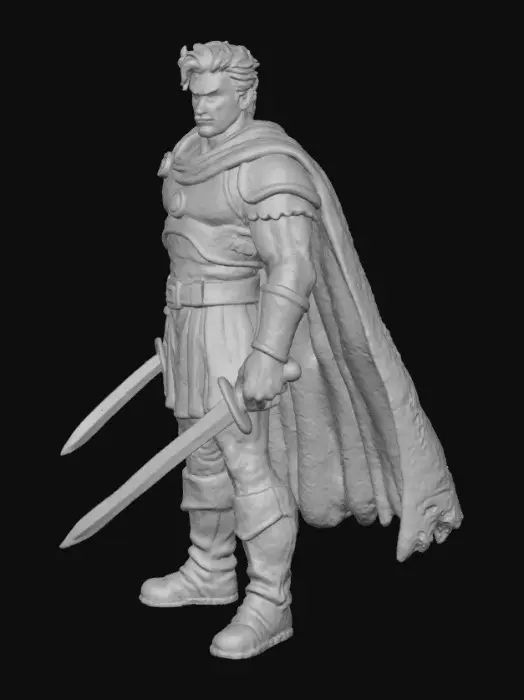 3D model for Warrior's Resolve