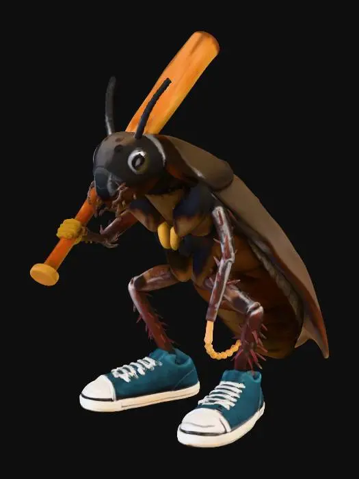 3D model for Cricket with Sneakers, #Christmas2025#