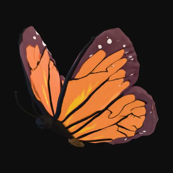 3D model for Monarch Flight, #Christmas2025#