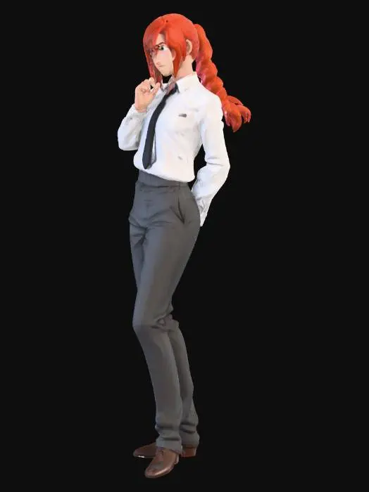 3D model for Confident Elegance