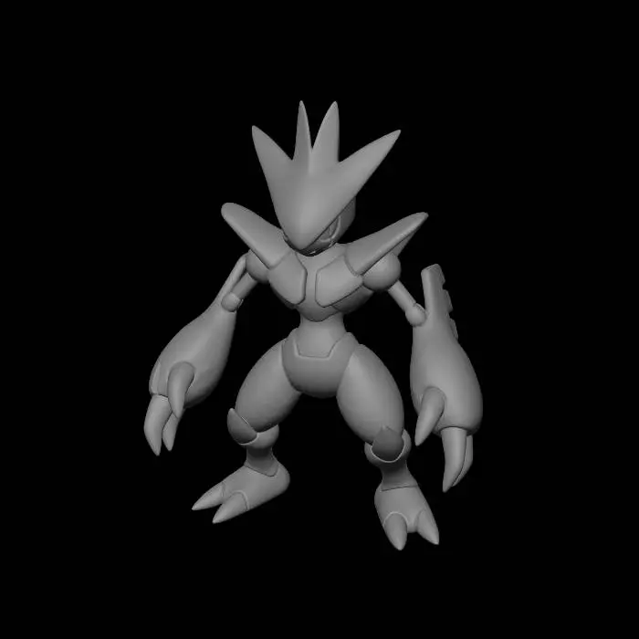 3D model for Crimson Star Beast