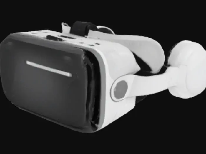 3D model for VR Headset on Star Pattern Blanket