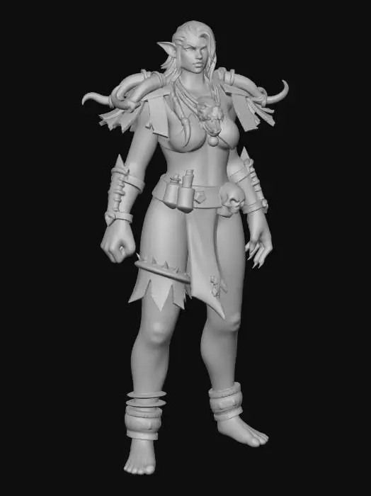 3D model for Crimson Emberblade