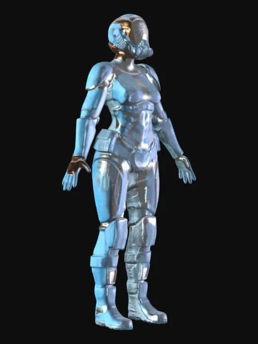 3D model for Cyber Women
