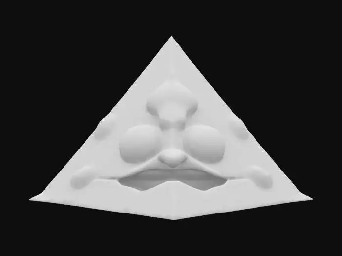 3D model for Triangle Grump
