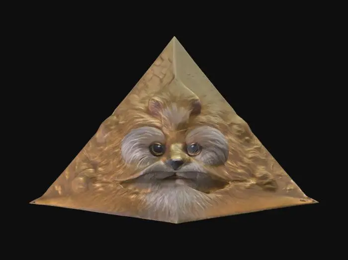 3D model for Triangle Grump