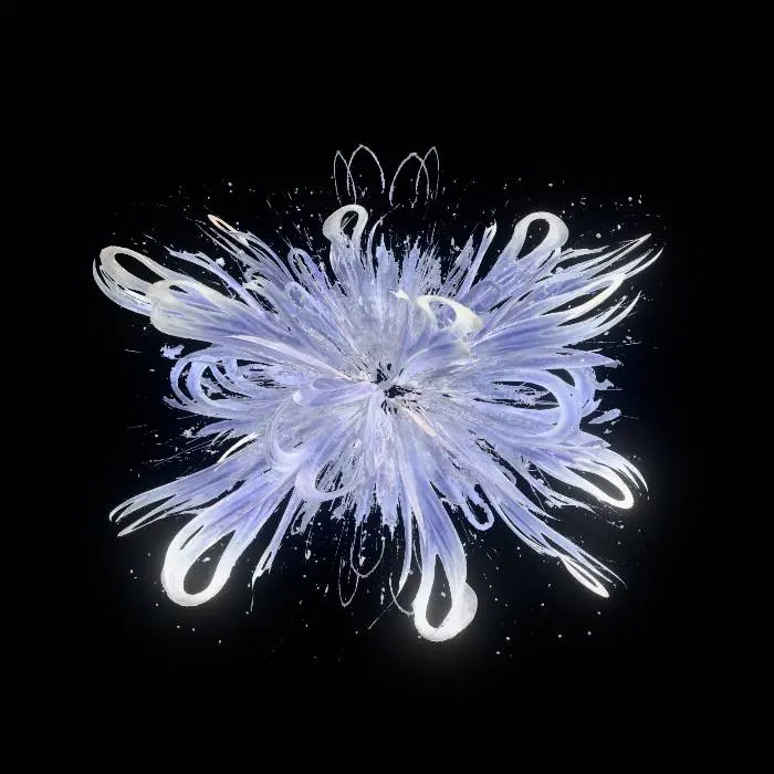 3D model for Blue Starburst