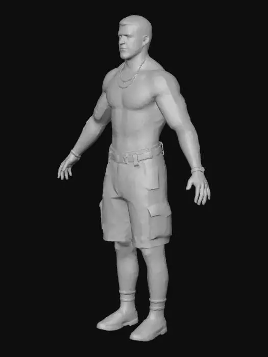 3D model for Jason Duval #GTAVI