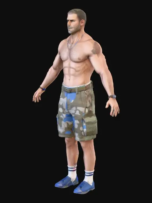 3D model for Jason Duval #GTAVI